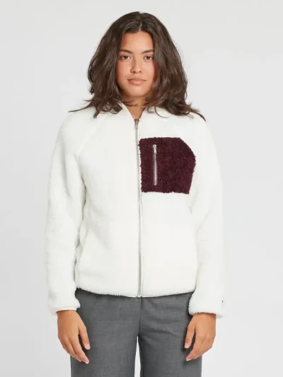 Champion silta baltos spalvos moteriska bomber stiliaus striuke