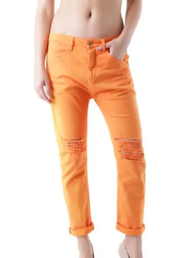 moteriskos plesytos geltonos kelnes 525