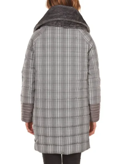 Pilka striukė sidabrinis atspalvis Toy G iš nugaros