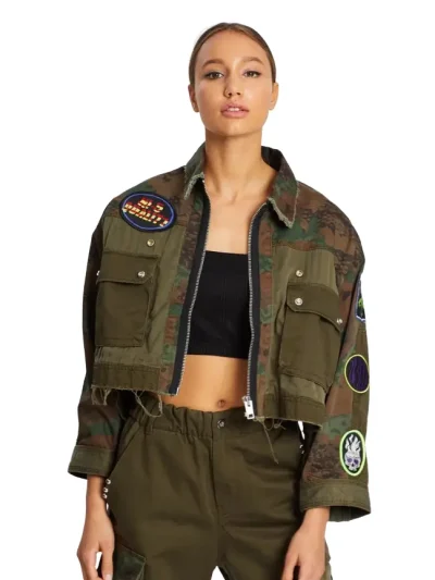 Diesel G-Anapay militaristinio stiliaus oversized striuke