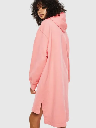 Diesel oversized stiliaus trikotazine rozine suknele is sono
