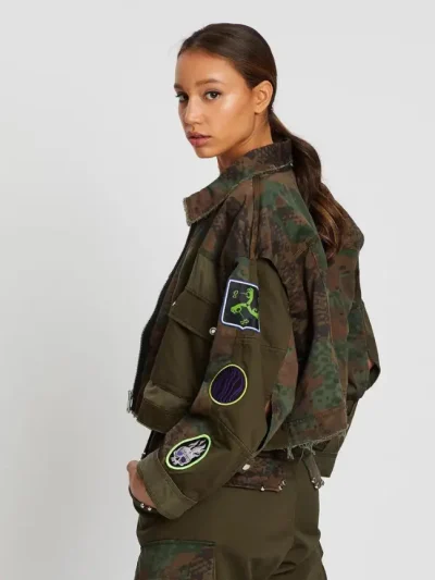 Diesel G-Anapay militaristinio stiliaus oversized striuke is sono