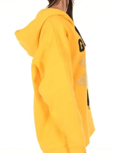 Gaelle x LOTTO geltonas oversized dzemperis is sono