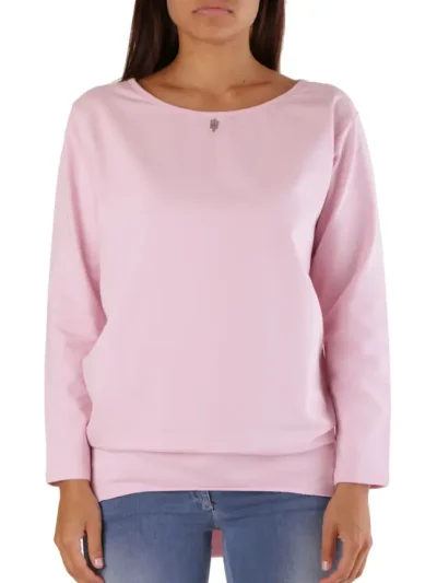 MET moteriskas rozinis dzemperis