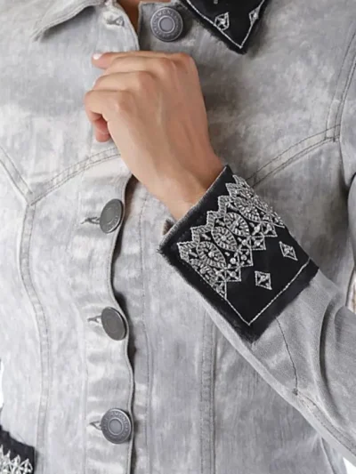 john richmond denim pilkas moteriskas svarkas is priekio