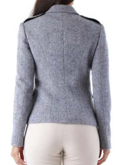 moteriskas john richmond melsvas svarkas is nugaros