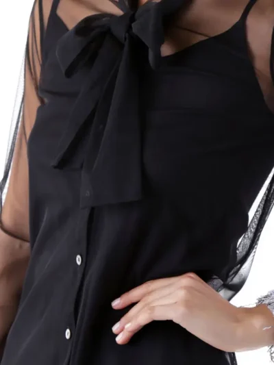 juoda moteriska palaidine olivia hops ilgomis rankovemis is arti