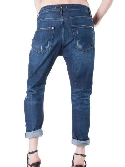 Sexy Women melyni plesyti dzinsai is nugaros