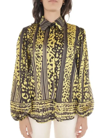 moteriska geltona palaidine JIJIL is priekio