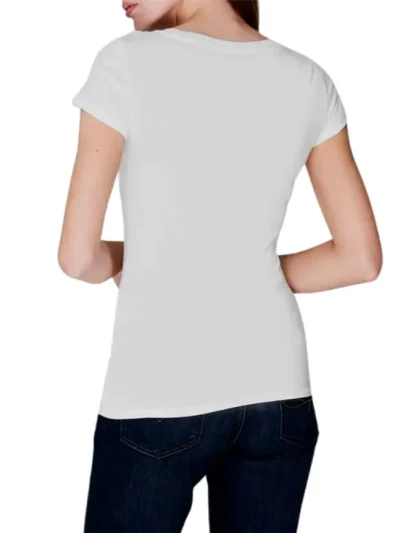 Moteriski Balti marskineliai Armani Exchange is nugaros