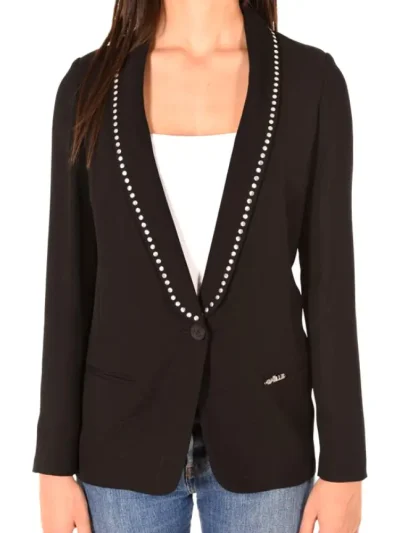 Moteriskas Juodas svarkas su dekoru Gaelle Paris