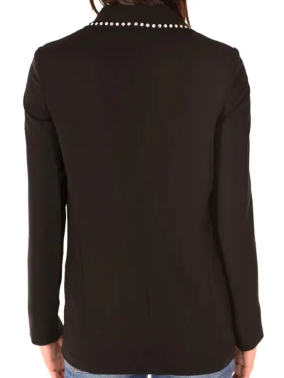 Moteriskas Juodas svarkas su dekoru Gaelle Paris is nugaros