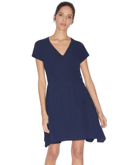 Moteriska melyna trumpa suknele Armani Exchange