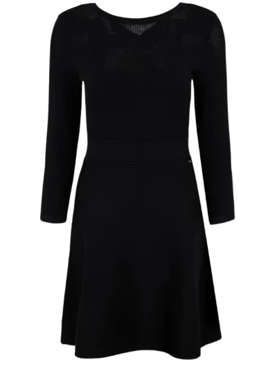 Moteriska Juoda megzta suknele Armani Exchange