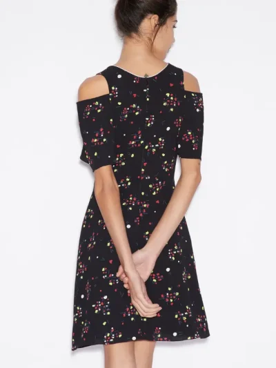 Moteriska Marga suknele Armani Exchange is nugaros