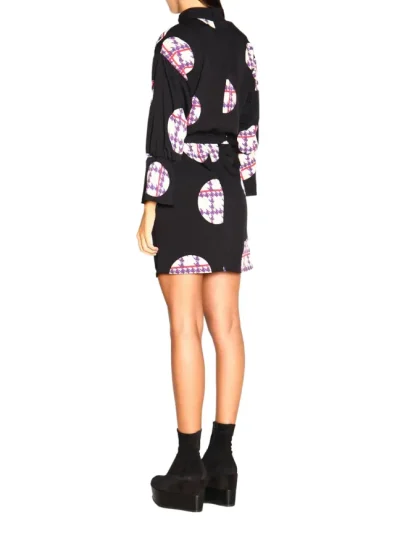 Moteriska marga suknele Armani Exchange is desnes puses