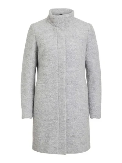 Moteriskas Pilkas paltas VILA is toli