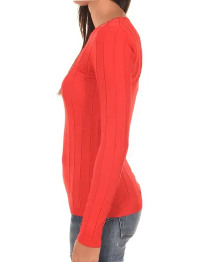 Moteriskas raudonas megztinis IZAR PINKO is sono