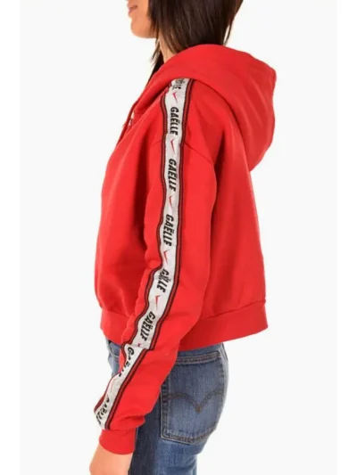 Moteriskas Raudonas oversized dzemperis Gaelle Paris is sono