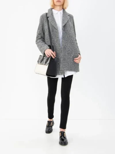 Moteriskas trumpas paltas VILA is priekio