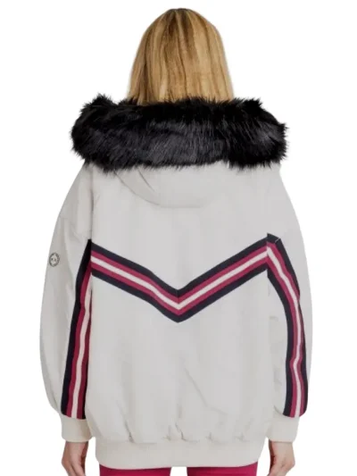 Oversized bomber stiliaus striuke Armani Exchange is nugaros