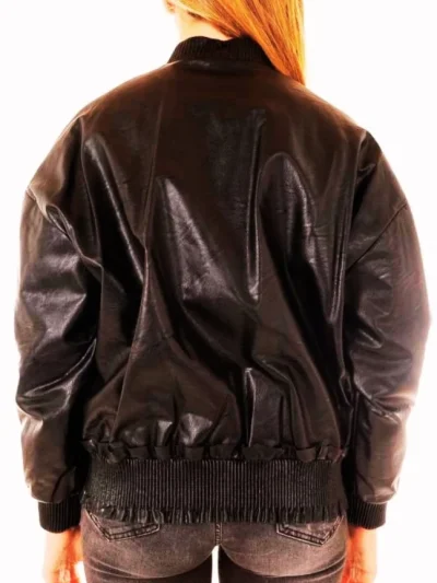 Moteriska eko odos bomber striuke Twinset is nugaros