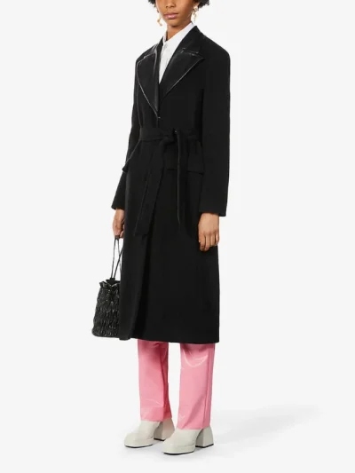 Moteriskas Juodas paltas PINKO Vision is sono