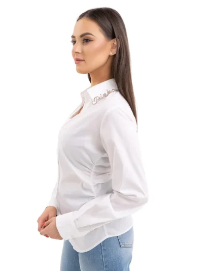 PINKO Moteriski balti marskiniai Caserta is sono