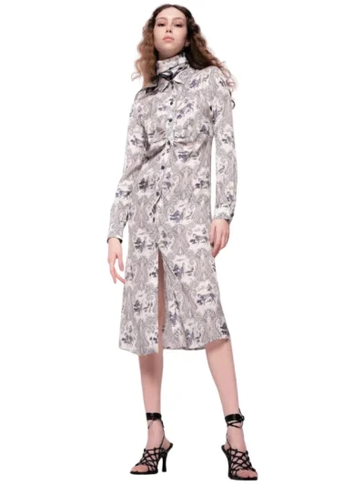 Pinko moteriska marga suknele Carbonia