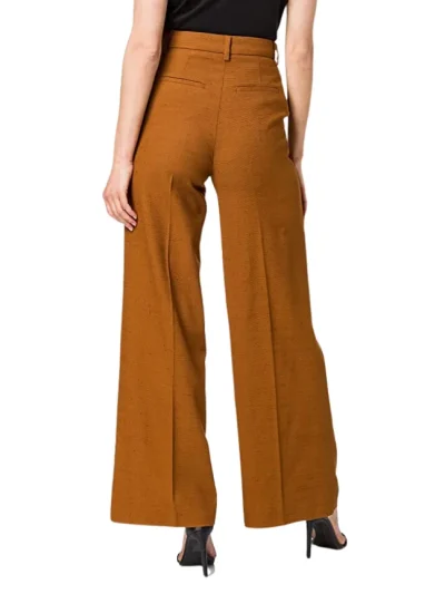 PINKO Moteriskos Palazzo linines kelnes Acuto is nugaros