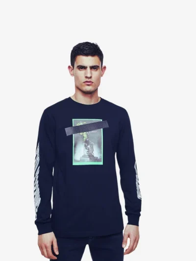 Diesel vyriski marskineliai ilgomis rankovemis is priekio