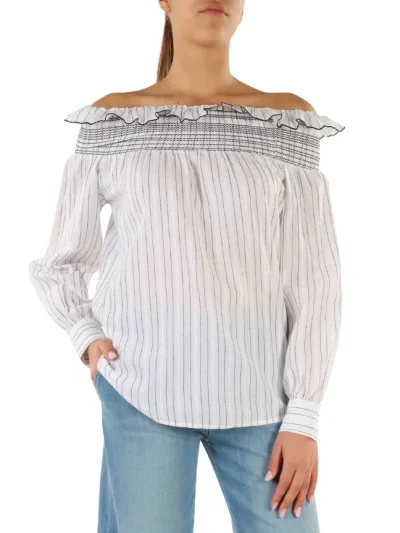 PINKO Moteriska balta palaidine Affranto is priekio