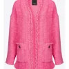 PINKO Moteriskas rozinis megztinis Capalbio is priekio