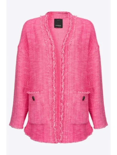 PINKO Moteriskas rozinis megztinis Capalbio is priekio