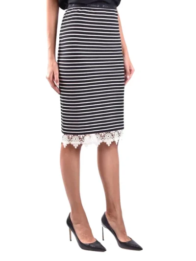 PINKO dryzuotas sijonas Chioggia is desines puses