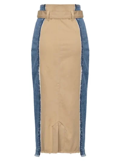 PINKO Moteriskas ilgas sijonas Clark is nugaros